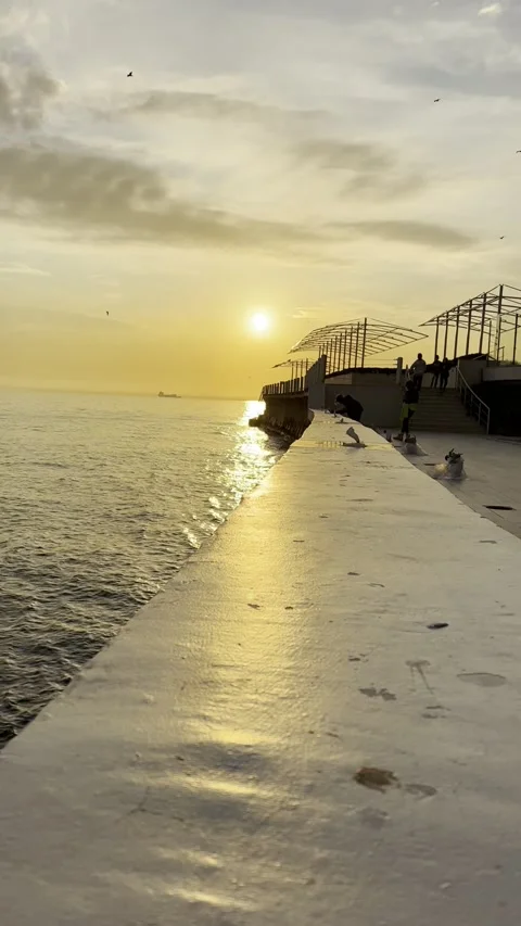 Sunset view Vídeo Stock 250012387