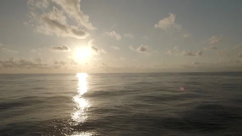 Sunset view in the ocean Stock Footage 151899514