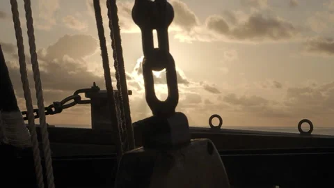 Sunset view in the ocean Stock Footage 151899585