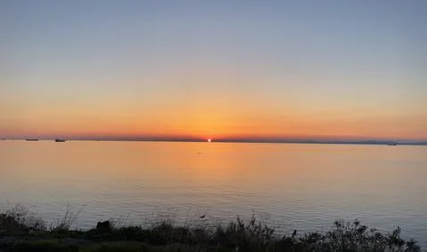 Sunset view over the sea	 Stock Photos