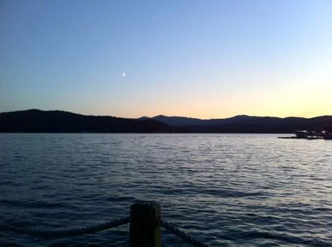 Sunset view Stock Photos