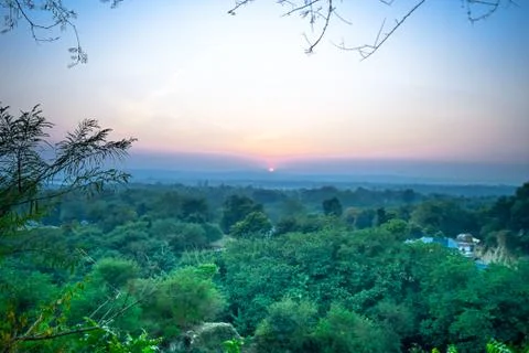 Sunset view Foto stock