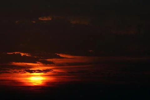 Sunset view Stock Photos