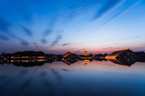 A Sunset  View Foto stock