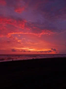 Sunset View 스톡 사진