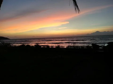 Sunset view Stock Photos