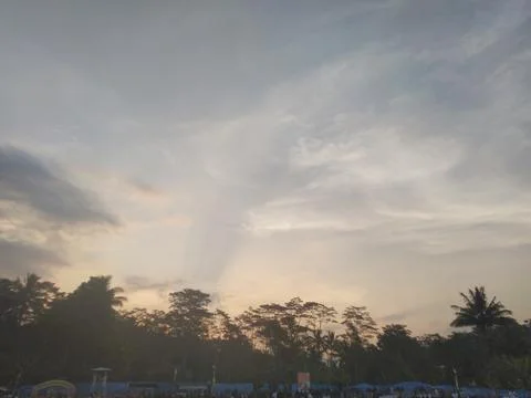 Sunset view Stock Photos