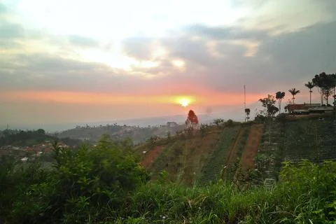 Sunset view Foto stock