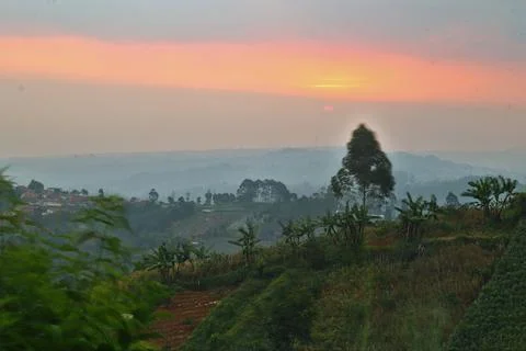 Sunset view Foto stock