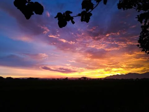 Sunset View Stock Photos