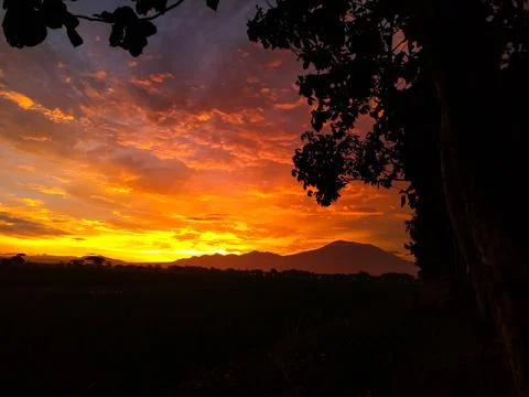 Sunset View Stock Photos