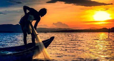 Sunset view point 写真素材