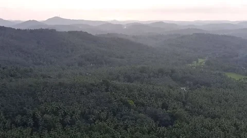 Sunset view from the top Stock Footage 163607370