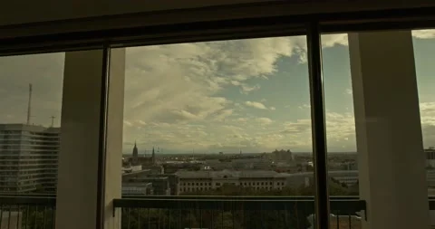 Sunset view on the top Stock Footage 221846579