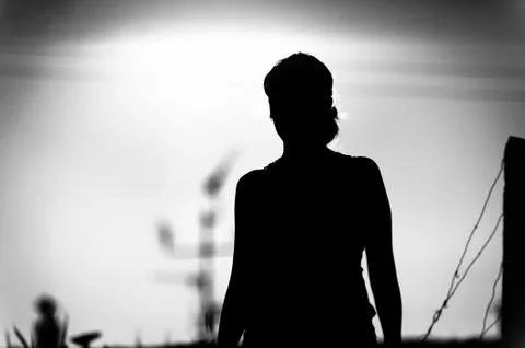 Sunset walk Stock Photos