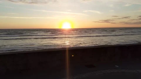 Sunset Water 1 Stock Footage 156058996