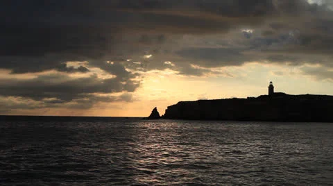 Sunset on the Water Stock-Footage 26585704