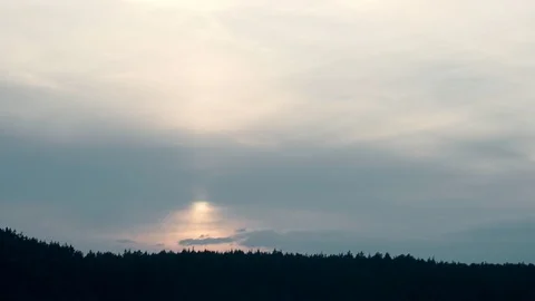 Sunset on the water Stock Footage 89453668