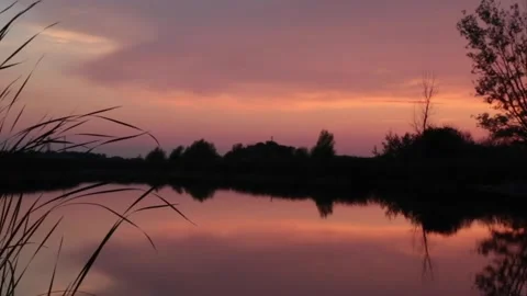 Sunset on the Water Video stock 139070458