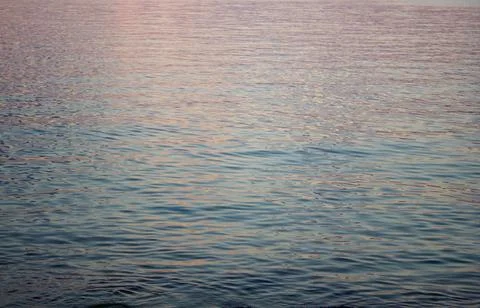 Sunset Water Foto stock
