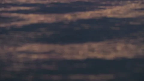 Sunset water waves surface reflection Stock Footage 94106522