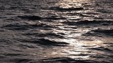 Sunset wave. 4K Stock Footage 75632996