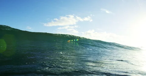 Sunset Wave Stock Footage 67494930