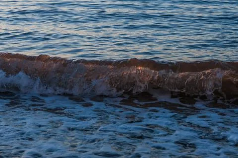 Sunset Wave Stock Photos
