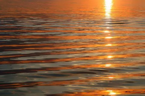 Sunset waves background Foto stock