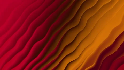 Sunset wavy liquid animation Stock Footage 312486068