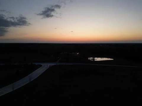 Sunset in the west 1 Stock Photos