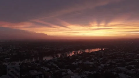 Sunset West End Stock Footage 262127740