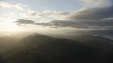 Sunset in west Norway Vídeo Stock 94282939