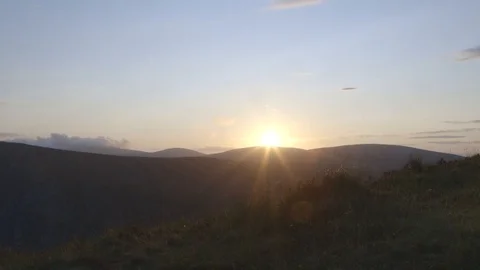 Sunset in the Wicklow Mountains Vidéo 93702546