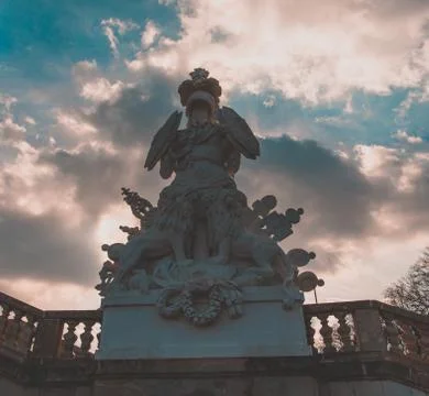 Sunset in Wien 2 Stock Photos