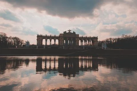 Sunset in Wien 3 Stock Photos