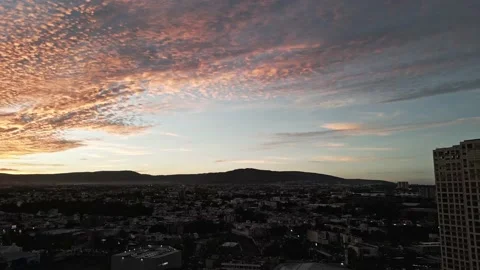 Sunset Zapopan 2022 Stock Footage 228640196