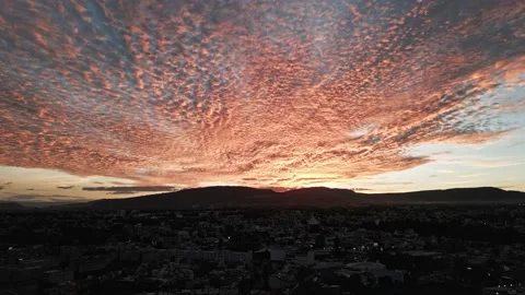 Sunset Zapopan 2022 Stock Footage 228640201