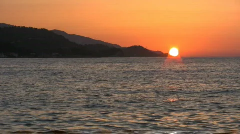 Sunset01 Video stock 80126