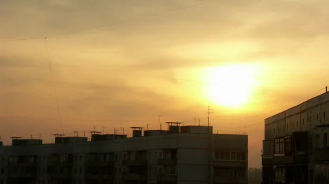 Sunset1 1080 Stock Footage 370614