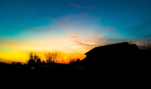 Sunset2 Stock Photos