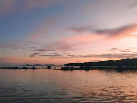 Sunset_kukup_001 스톡 사진