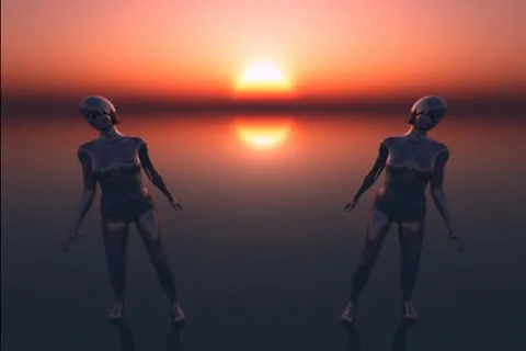 SunsetDanceB SD Video stock 11068474