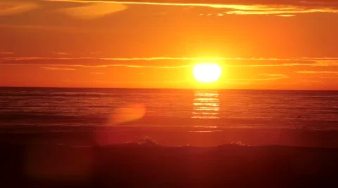 Sunset.m2ts Stock Footage 822116