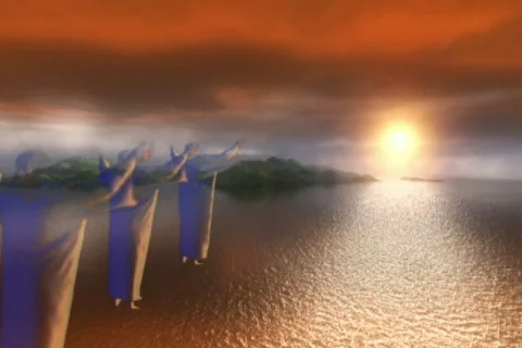 SunsetPray 20 2997 Video stock 305937