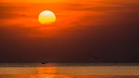 Sunsets Stock Photos