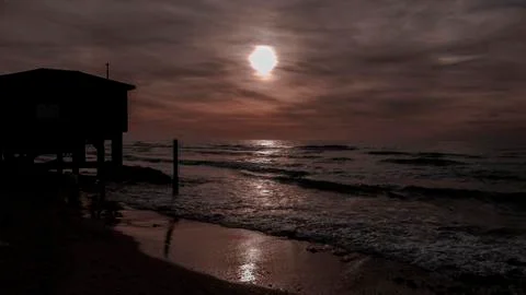 Sunsets 库存照片