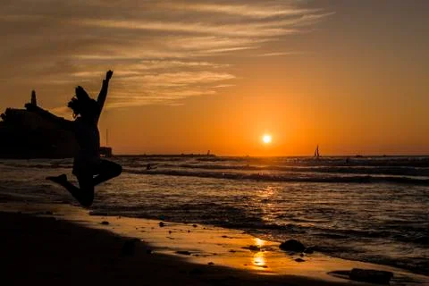 Sunsets 库存照片