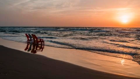 Sunsets 库存照片