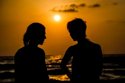 Sunsets 库存照片